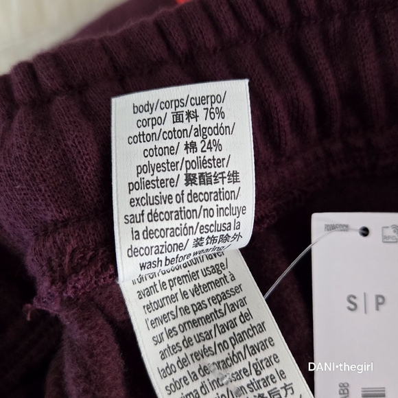 VS PINK | Ivy Fleece Relaxed Sweatpants Size Small NWT - Picture 6 of 10